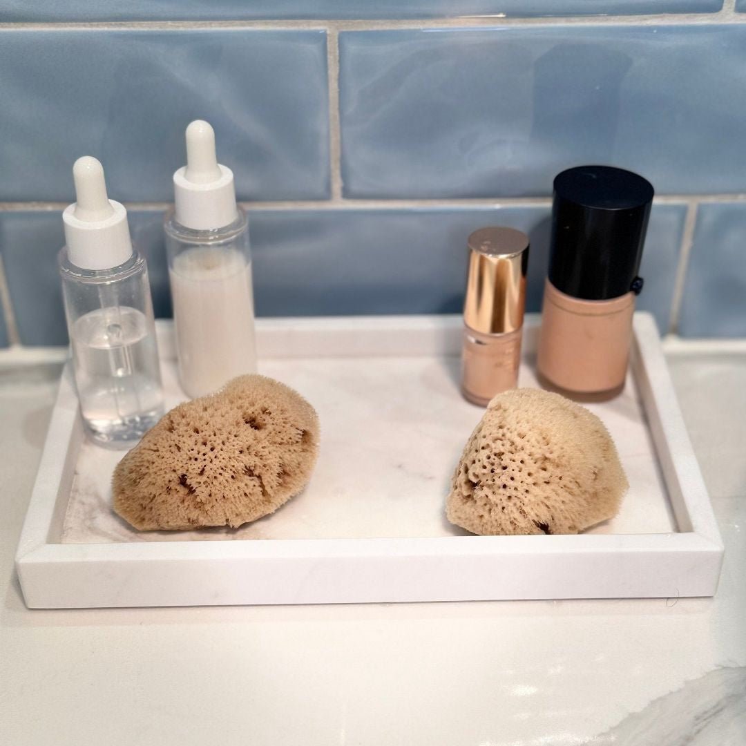 Glow Facial Duo - Natural Cleansing & Beauty Blender Set - Aqua Zoi