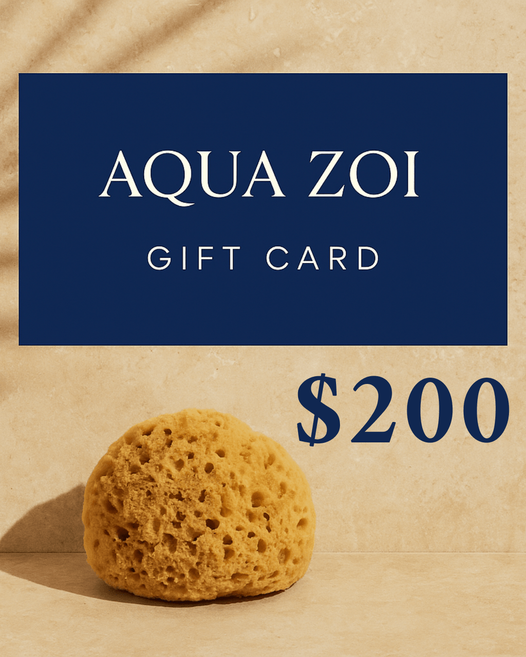 Aqua Zoi Gift Card - Aqua Zoi