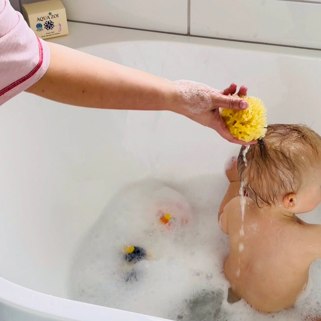Bambini Super Soft Baby Sponge - Aqua Zoi