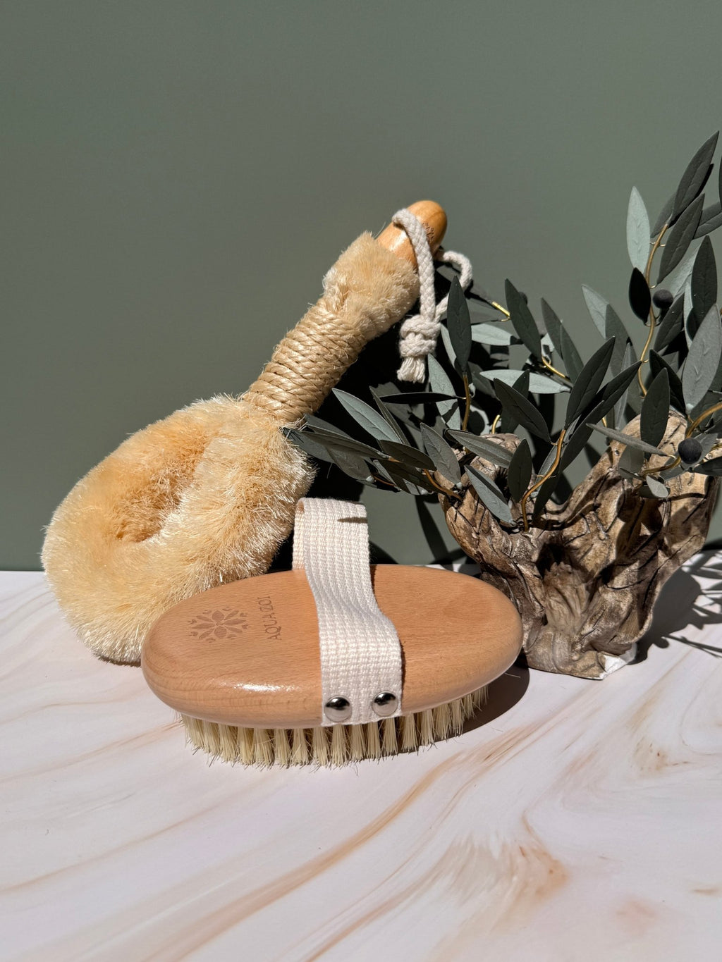 Dry Body Brush - Aqua Zoi