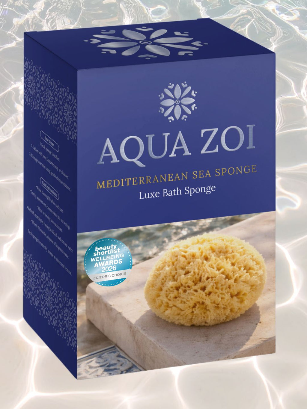 Luxe Bath Sponges - Aqua Zoi