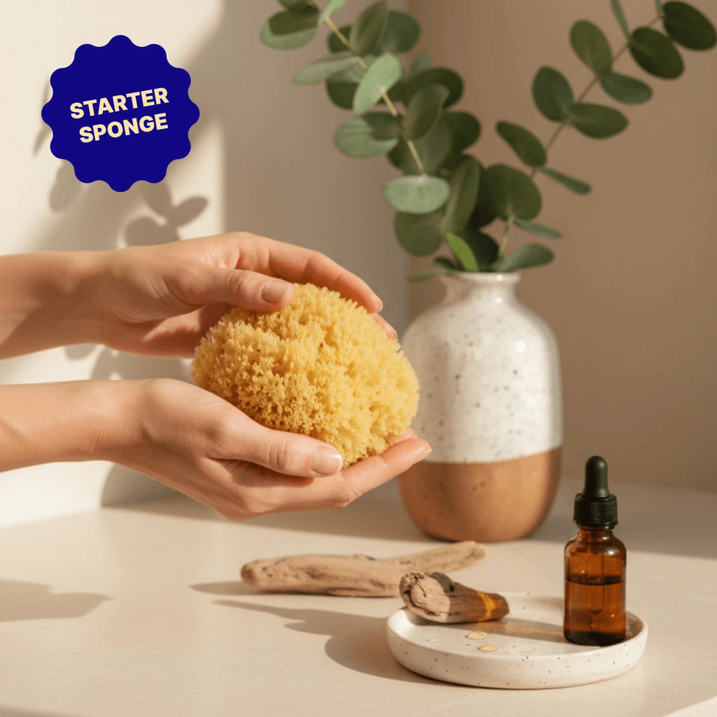 The Gentle Sponge - Multi - use, gentle cleansing for sensitive skin - Aqua Zoi