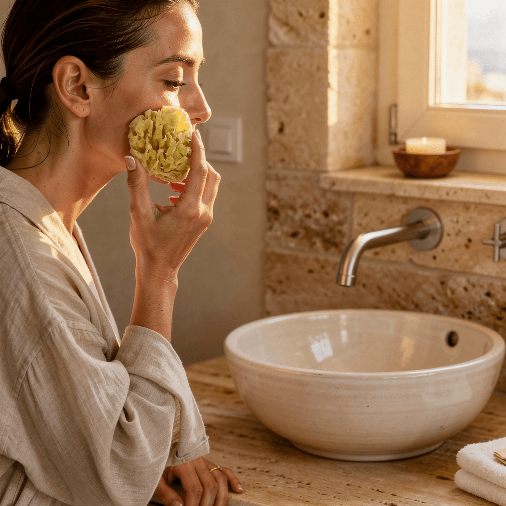 The Little Luxe Sponge - Aqua Zoi